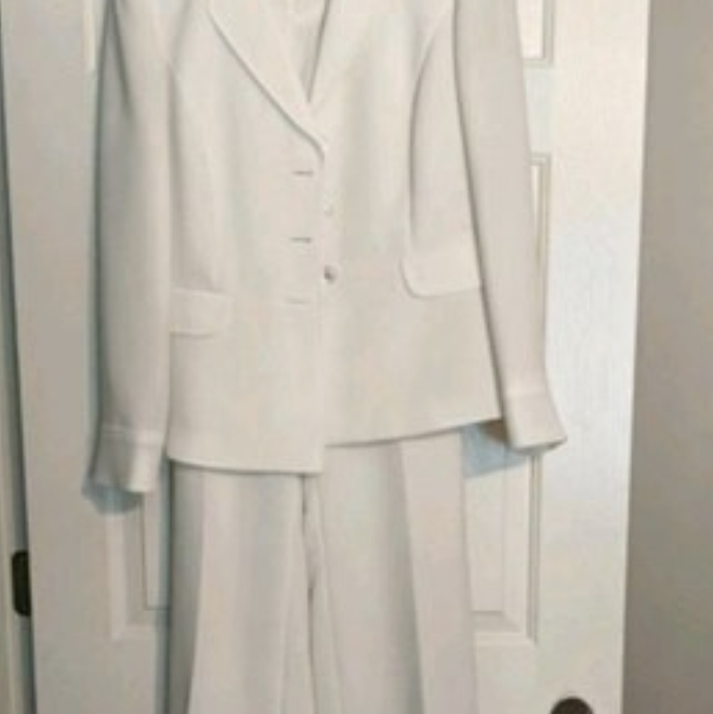 Brand New White Pant Suit